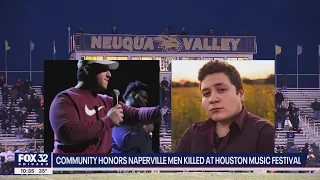 Community honors Naperville men killed in Astroworld Festival disaster
