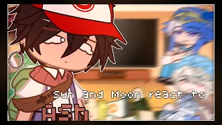 Sun and Moon react to Funny Moments || Gacha Club || Sheeka Shanti