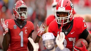 NICK CHUBB & SONY MICHEL NATIONS TOP BACKFIELD REACTION!