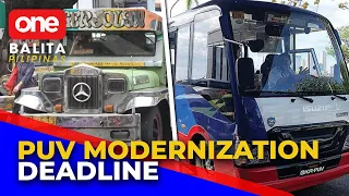 Deadline para sa jeepney modernization program, hanggang June 30 na lang