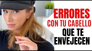 !0 ERRORES CON TU CABELLO Que te envejecen | Desiree Lowry