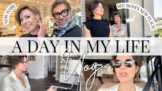 I DYED MY HAIR BLONDE! | Work, Yoga, Mom & More VLOG | Dominique Sachse