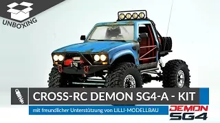Cross RC DEMON SG4 A Kit 1/10 - Unboxing [Deutsch / HD]