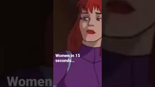 Women in 15 seconds… #women #spiderman