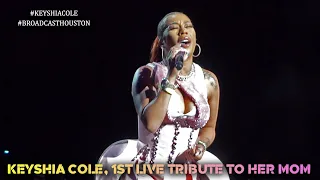 Tribute: KEYSHIA COLE Sends BONE CHILLING Tribute to Her Mother FRANKIE For The FIRST TIME On Stage
