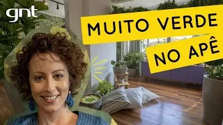 Apartamento ensolarado com cinquenta tons de verde 🌿 | Jardinagem | Carol Costa