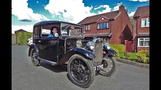 Austin 7 and Jess - First Drive