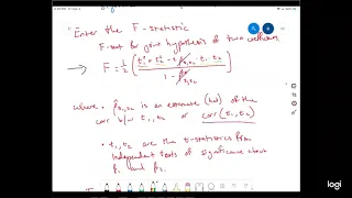 E8: Tests of Joint Hypotheses