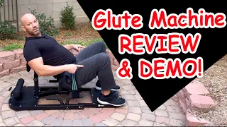 Hip Thruster Machine for Home -  Lifepro Glute Machine REVIEW & DEMO!
