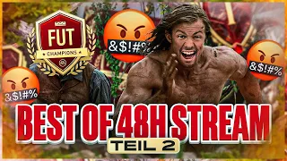 GEBROCHEN + RAGE in der 1. WEEKEND LEAGUE 🤬 Best Of 48 Stunden Stream #2 🔥