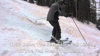 Learn To Ski Moguls - Green Line Mogul Skiing Technique Demo