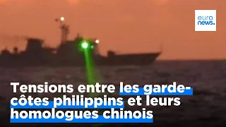 Tensions entre les garde-côtes philippins et leurs homologues chinois