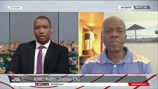 Discussion | Spotlight on Zuma's halted DC: Professor Bheki Mngomezulu