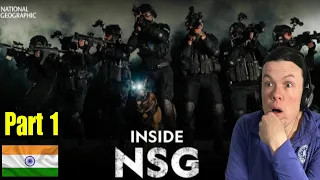 Inside India's Elite NSG "Black Cat Commandos" (US Soldier Reacts) -National Geographic Part 1/2