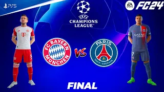 FC 24 - Bayern Munich vs PSG | UEFA Champions League Final 2024 Full Match | PS5™ [4K60]