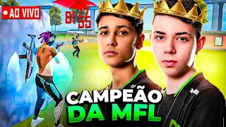 💚CAMPEAOOO MFLLL💚  🔴 FREE FIRE - AO VIVO! LOUD THURZIN!