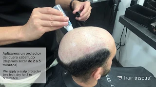 Tutorial #7: Pasos aplicación prótesis capilar / Steps to apply a hair system - Hair Inspira