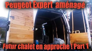 J'aménage mon VAN Peugeot Expert ! Isolation Armaflex et habillage bois Part1 (Citroen Jumpy, Scudo)