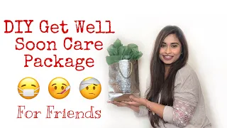 GET WELL SOON CARE PACKAGE IDEAS ll How to make care package for your Friends & Family in Quarantine