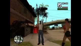 прохождение GTA San Andreas с читами №1 (Большой Смоук)