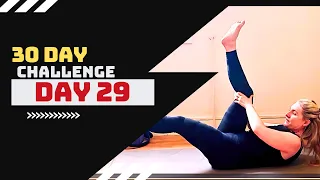 30-day Challenge Day 29 | Mat Pilates | Pilates Workout | 30-day Challenge
