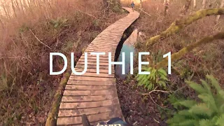 First ride at Duthie Mountain Bike Park