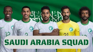 SAUDI ARABIA SQUAD WORLD CUP 2022 | OFFICIAL SQUAD | THE GREEN FALCONS