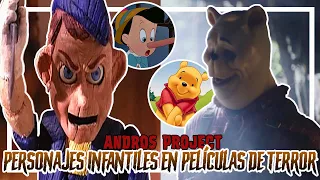 PERSONAJES INFANTILES que aparecieron en PELÍCULAS DE TERROR | Andros Project