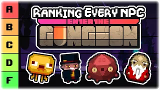 RANKING EVERY NPC IN ENTER THE GUNGEON | Enter the Gungeon Best to Worst Tier List