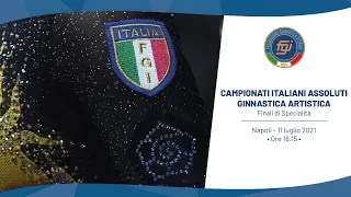 Napoli - Campionati Italiani Assoluti Ginnastica Artistica - Finali di specialità