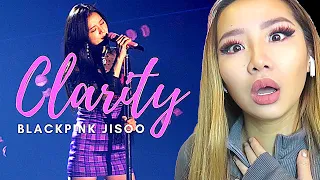 SHE HIT THOSE NOTES! 😱 BLACKPINK JISOO ‘CLARITY’ (SEOUL TOUR 2018) 🖤💗 | REACTION/REVIEW