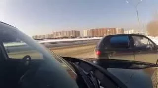 Зимний Авто-Череповец (slowmotion, timelapse)