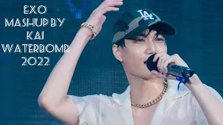 EXO KAI "GROWL | TEMPO | THE EVE | LOVE SHOT " solo performance || Waterbomb 2022 || fancam ||