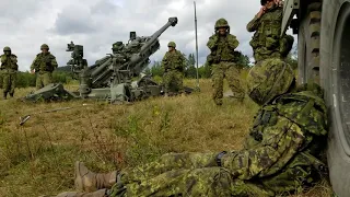 canadian artillery wake up army