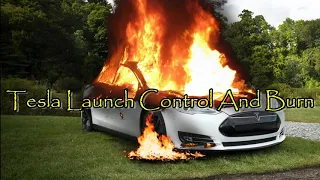 Flying Tesla Crash and Burns to Ground