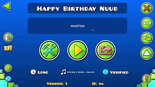 Happy Birthday Nuub by ImNotNuub - GD 2.2
