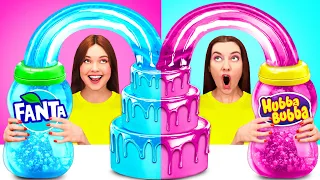 Cake Decorating Challenge | Funny Food Hacks by HAHANOM Challenge