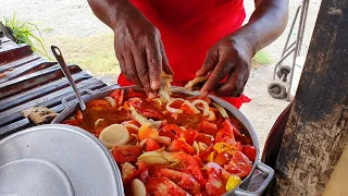 The Jamaica YOU WILL GET!! EXTREME FOOD!! WILD KINGSTON Street Food Cooking