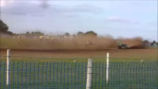 rob bradley sidecar crash at the poacher