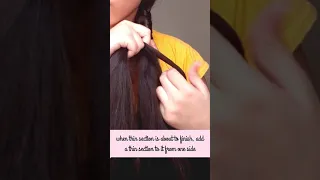 Easy braid/ Infinity braid