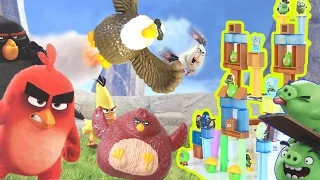 Angry Birds vs Bad Piggies / Pig City / Атака Энгри Бёрдс / Full set of Happy Meal Angry Birds 2016