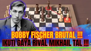 PARTAI PAKET KOMPLIT !!! BOBBY FISCHER SANGAT SANGAT BUASSS  !!!