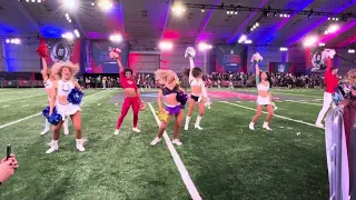 2024 NFL Pro Bowl Cheerleaders Performance - AFC Lines 1 & 2