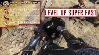 Kingdom Come: Deliverance - Super Easy Way to Level Up [Vitality, Main level, Unarmed..]