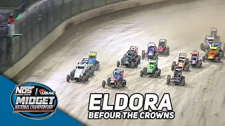 HIGHLIGHTS: USAC NOS Energy Drink National Midgets | Eldora Speedway | 4-Crown | September 22, 2023