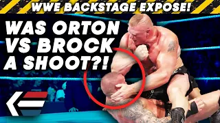 Violent Randy Orton vs. Brock Lesnar Match A SHOOT?! | WWE Backstage Exposé