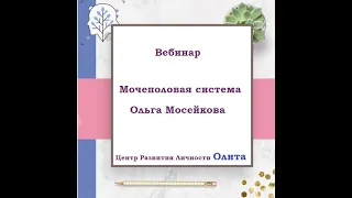 "Мочеполовая система" с Ольгой Мосейковой