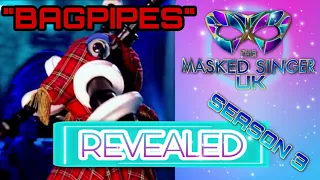 "BAGPIPES REVEALED" | The Masked Singer UK | Season 3