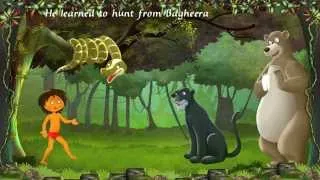 Jungle Book:  An interactive story book for childern in english.