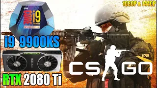 CS:GO - i9 9900KS + RTX 2080 Ti - 1080P/1440P Low & High - Performance Test